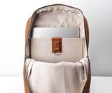 Capra Handmade Leather Backpack & Rain Cover