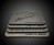 Carbon Fiber Race Track Drink Coaster Set