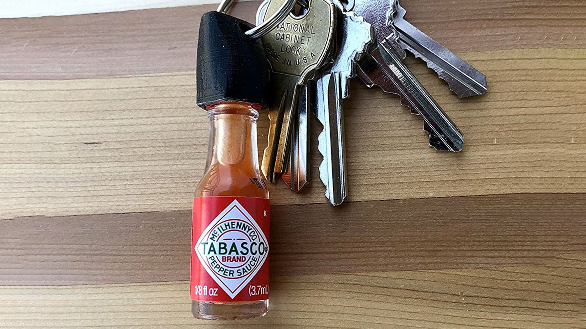 Tabasco Hot Sauce Keychain Tabasco Hot Sauce Keychain