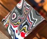 Fordite & Vintage Westinghouse Micarta Ring