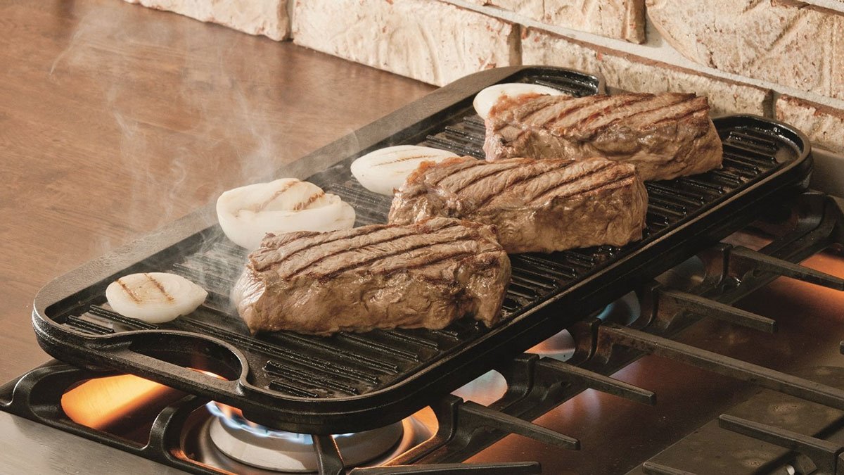 Lodge Cast Iron Reversible Grill Lodge Cast Iron Reversible Grill