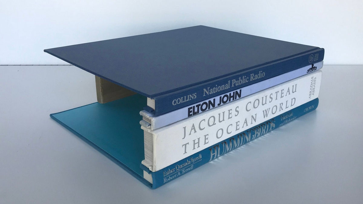 CovoBox Hidden Storage - Real Books Electronics Covers