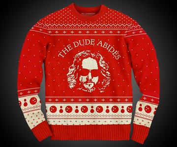The Dude Abides Ugly Christmas Sweater The Dude Abides Ugly Christmas Sweater
