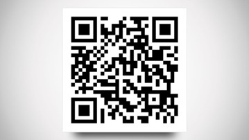 Never Gonna Give You Up Rick Roll QR Code Sticker Never Gonna Give You Up Rick Roll QR Code Sticker