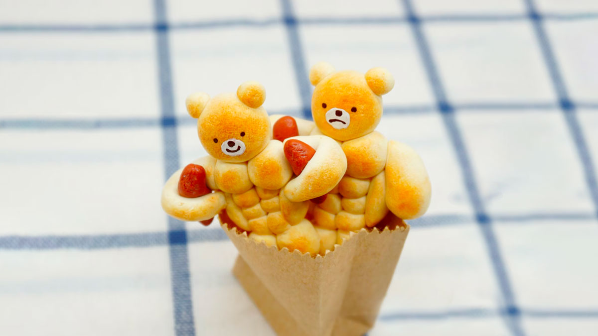 Freshly Baked Muscular Bear Bread Freshly Baked Muscular Bear Bread