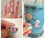 Diamond Ring Candles