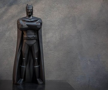 Geometric Ceramic Batman Statue Geometric Ceramic Batman Statue