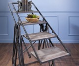 Convertible Console Table Bookshelf