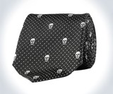 Alexander McQueen Skull Tie