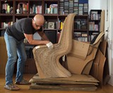 Vadim Kibardin Paper Furniture - Black Collection