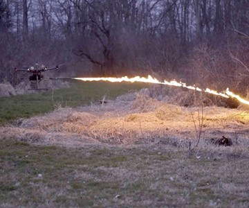 TF-19 WASP Flamethrower Drone Attachment TF-19 WASP Flamethrower Drone Attachment