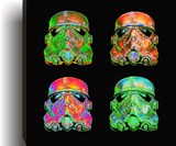 Warhol-Style Star Wars Stormtrooper Prints