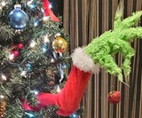 Grinch Christmas Tree Decoration & Ornament Holder