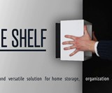 The SHELF Self-Mounting Shelf