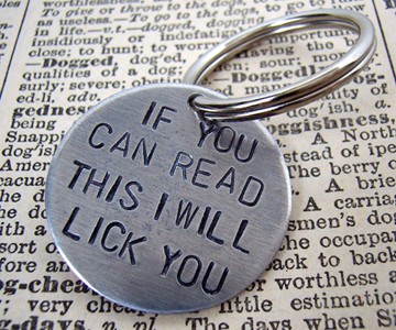If You Can Read This I Will Lick You Dog Tag If You Can Read This I Will Lick You Dog Tag