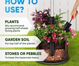 Rhino BaseMate Patio Umbrella Base Weight Planter
