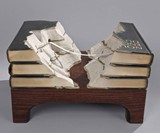 Guy Laramee Book Sculptures - Le Pont
