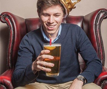 Birthday Drink Floating Candle