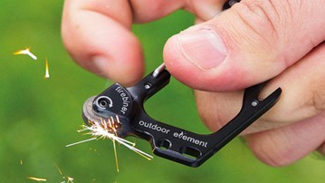 Firebiner Carabiner & Firestarter Firebiner Carabiner & Firestarter