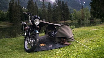 Goose, Wingman of the Road Motorcycle Tent