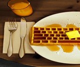 Keyboard Waffle Iron