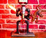 Lightsaber-Wielding Lamp & Liquor Dispenser