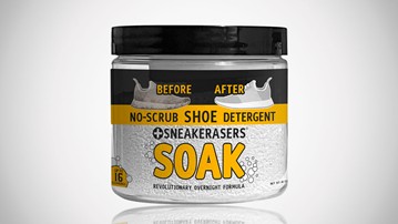 SneakERASERS Soak - No-Scrub Overnight Sneaker Soak SneakERASERS Soak - No-Scrub Overnight Sneaker Soak