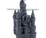 Lord Langton's Castle Glass-Topped Sculptural Table