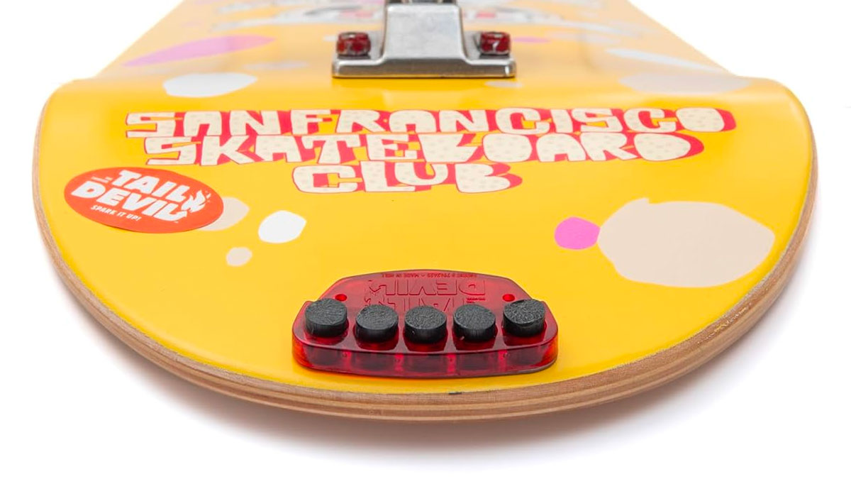 Tail Devil Skateboard Spark Plate Tail Devil Skateboard Spark Plate
