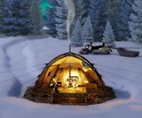 Russian-Bear Hot Tent with Stove Jack
