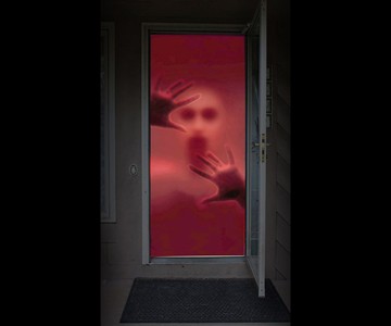 Bloody Zombie Door Decal Bloody Zombie Door Decal