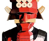 Cardboard Samurai Costume