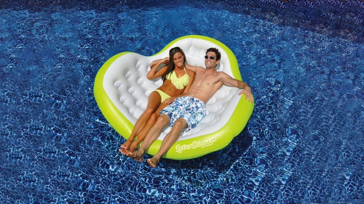 Swimline Lotus Blossom Double Comfort Lounge Swimline Lotus Blossom Double Comfort Lounge