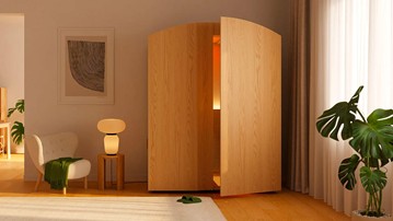 Ancient Ritual Arc Modern Home Sauna