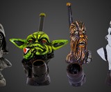 Handmade Star Wars Pipes