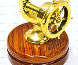 Brass Wheel Nutcracker