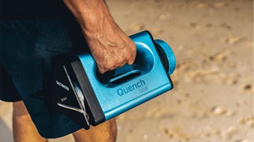 QuenchSea: Turn Seawater into Freshwater