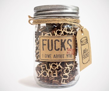 Jar of F*cks Gift Jar Jar of F*cks Gift Jar