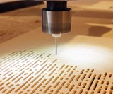 Nymphaea 3D Wood Cutout Magic Eye Art