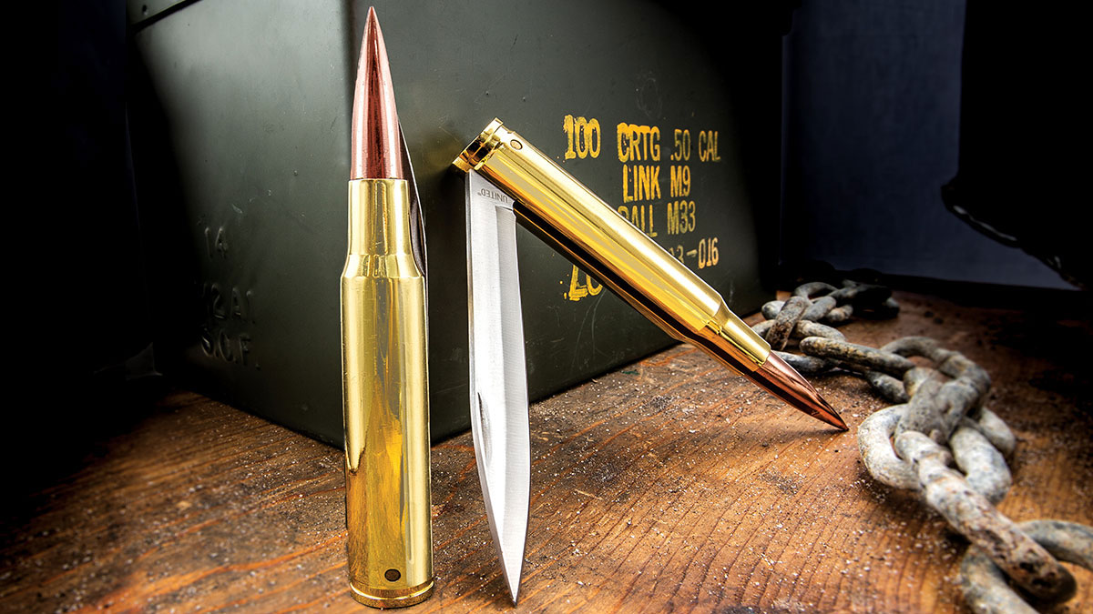 50 Cal. Bullet Pocket Knife 50 Cal. Bullet Pocket Knife