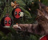 Deadpool Christmas Baubles