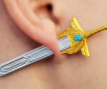 Sword Earrings