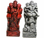 Kama Sutra Chess Pieces - Closeup