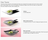 Curling Pan - Transforming Cutting Board