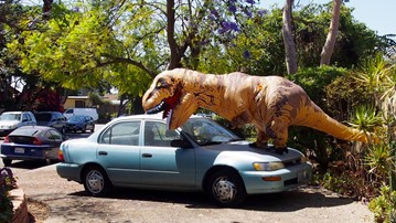 Jurassic World Inflatable T-Rex Costume Jurassic World Inflatable T-Rex Costume
