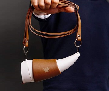 Goat Mug - Viking Horn Insulated Coffee Mug Goat Mug - Viking Horn Insulated Coffee Mug