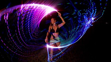 PixelWhip Fiber Optic Dance Whip PixelWhip Fiber Optic Dance Whip