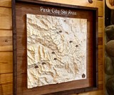 Topo Trail Maps - Custom Trail Topography Art