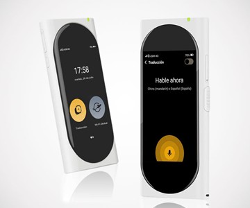 Langogo Pocket AI Translator with Global WiFi Hotspot