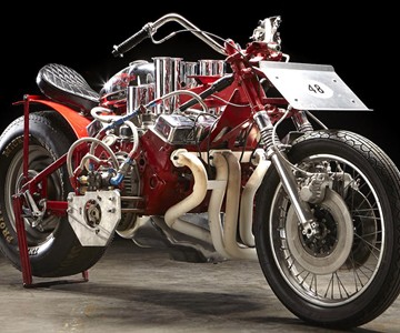 EJ Potter Chevrolet V8 Widomaker 7 Dragbike